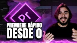 APRENDE Cómo EDITAR vídeo RÁPIDO 🚀 en PREMIERE PRO CC 2022 (TUTORIAL 10 minutos)