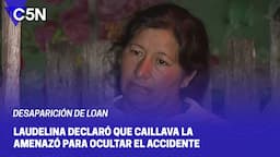 La declaración de LAUDELINA, tía de LOAN: "Yo vi como LO ALZABAN DESVANECIDO"