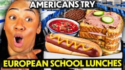 Americans Try European School Lunches! (Italy, Norway, Germany)