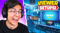 Reacting To My Subs Gaming Setups 😍 (INSANE)