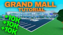 2.5M Mega Mall Tutorial | Retail Tycoon 2 Roblox