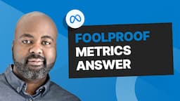 Product manager METRICS interview - "Engagement drops 10%"