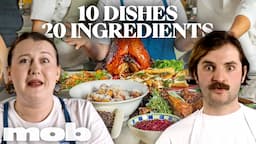 Make a 10 Dish Christmas Feast Using ONLY 20 Ingredients