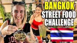 Tasting Thailand’s Weirdest Street Foods in $10 Bangkok Night Market Challenge 🇹🇭