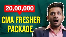 CMA Fresher Salary  *20 Lacs+ | CMA Expected Salary | CMA Career