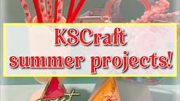 Summer projects with NEW KSCraft dies!