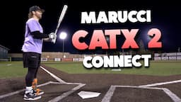 Hitting with the Marucci CATX2 Connect | BBCOR Baseball Bat Review