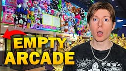 I Was the ONLY Person Inside of this Empty Arcade...