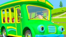 Wheels On The Vehicles : Learn Street Vehicles Baby Songs & Nursery Rhymes