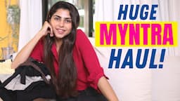 *HUGE* Myntra Try On Haul! | Trendy, Affordable Shopping | Ishita Khanna