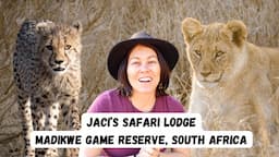 SLEEPING UNDER THE STARS IN AFRICA! Jaci's Lodge Review, Madikwe Game Reserve South Africa