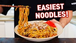 The Easiest Stir Fry Noodles That Will Change Your LIFE l YAKISOBA In 15 Minutes