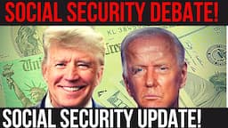 TRUMP CALLS OUT BIDEN IN SOCIAL SECURITY DEBATE! CNN | SSI SSDI Payments | Social Security Update