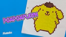 COMO DIBUJAR A POMPOMPURIN PIXEL ART - PIXELADOS