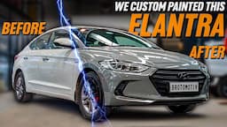 Nardo Grey Shayad Issi Car Ke liye Bana hai | Best Custom Paintjob on This Elantra @Brotomotiv