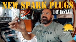 DIY SPARK PLUG Change with ACCEL IGNITION COILS On Our RV | 3V Ford 6.8L V10 Triton