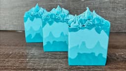 Cold Process Soap Making “Whispering Waves”