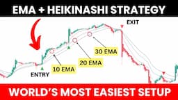 🔴 EMA-Heiken Ashi | This is The Trading Strategy The Top 5% Use (VERY EASY!)