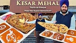 Faridabad मैं आया Kesar Mehal । Amritsar का Swad । unlimited Thali offers in Faridabad