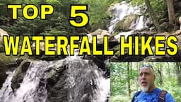 TOP 5 WATERFALL HIKES in the SHENANDOAH NATIONAL PARK