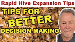 Beekeeping Tips For Rapid Hive Expansion