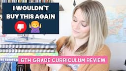 END OF YEAR HOMESCHOOL CURRICULUM REVIEW (Grade 6) 🍎 Homeschool Recap!