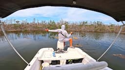 REDFISH RODEO! | This LAGOON Was Flooded with Fish | Catch Clean Cook