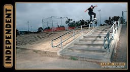 Carlos Ribeiro’s SWITCH Crook Down A Double Kinked Rail! Behind The AD