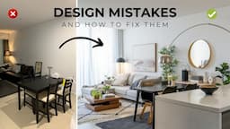 5 Biggest Interior Design Mistakes That Cheapen Your Home & How To Fix Them