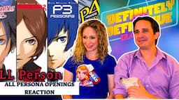 All Persona Openings Reaction