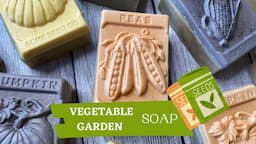 Making VEGETABLE GARDEN Soap Cold Process With Aloe Butter & Avocado w/ Recipe | Luna Fae Creations