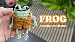 How to crochet a FROG Tutorial: Step-by-Step DIY