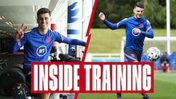 Gym Challenges, Two-Touch & Rondos | Inside Training | England