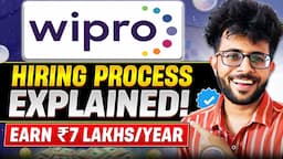 WIPRO  Hiring Process Explained (ON & OFF Campus | WIPRO NTH | WILP | SIM ) | Upto 7 LPA 🤑✅