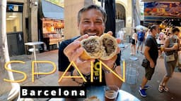 Spain's MOST FAMOUS Market | LA BOQUERIA MARKET Barcelona Spain