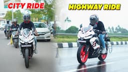 City Usageக்கு இந்த 450cc Bike அ Use பண்ண முடியுமா ? | Aprilia RS 457 Ride Review in Tamil