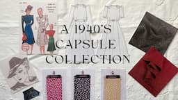 A 1940's-inspired Capsule Collection You Can Sew Today!