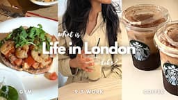 Taking a Break Before Work • What Life In London Looks Like • Cooking, Gym, Cleaning 🇬🇧