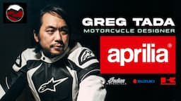 He Decides What Your Bike Will LOOK LIKE // Greg Tada Aprilia Motorcycle Designer // E06 #podcast