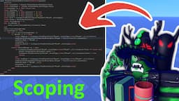 Roblox Beginners Scripting Tutorial #11 - Scoping (2023)