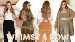 WHIMSY AND ROW REVIEW sustainable slow fashion brands worth supporting | Rutele