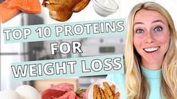 10 Best High Protein Foods For WEIGHT LOSS