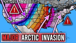 Upcoming SURGE Of MASSIVE Storms! Major Snowstorms Possible, But Severe Weather Events Likely