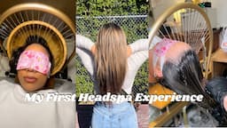 MY FIRST SCALP SERVICE | BEHIND THE SCENES OF MY FIRST HEADSPA EXPERIENCE | KRISTEN MARIE