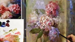 How to Paint Hydrangeas Using Causal Painting Techniques