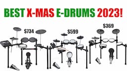 Top 3 Best Electronic Drum Sets for X-Mas 2023