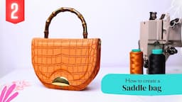 How To Make A Wooden Bamboo Handle Saddle Bag | Eris Atelier