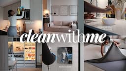 DEEP CLEAN WITH ME | reset my apartment + cleaning motivation + tips