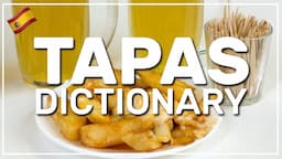 ✳️  Spanish TAPAS dictionary 🇪🇸 #157