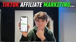 I Tried TIKTOK Affiliate Marketing... (Insane Results)